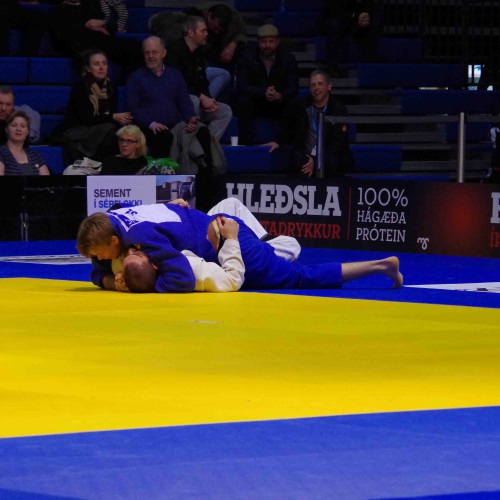 Logi Haraldss (blue) vs Sveinbjorn Iura
